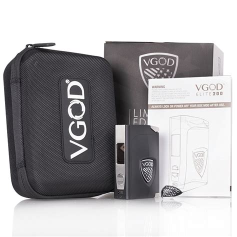 vgod elite 200 limited edition steel tc box mod|VGOD ELITE 200W Mod .